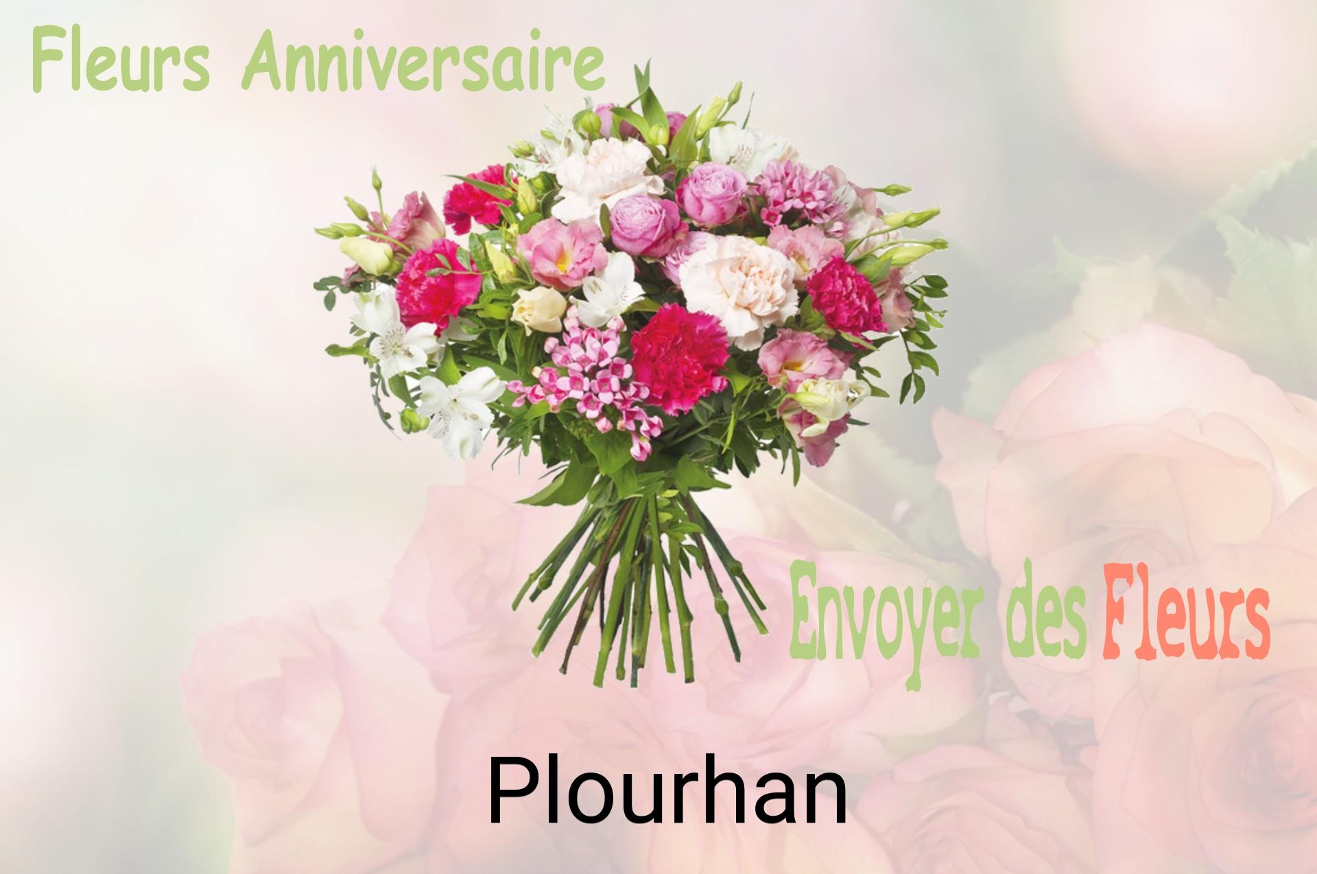 Bouquet de fleurs d’anniversaire livré à Plourhan